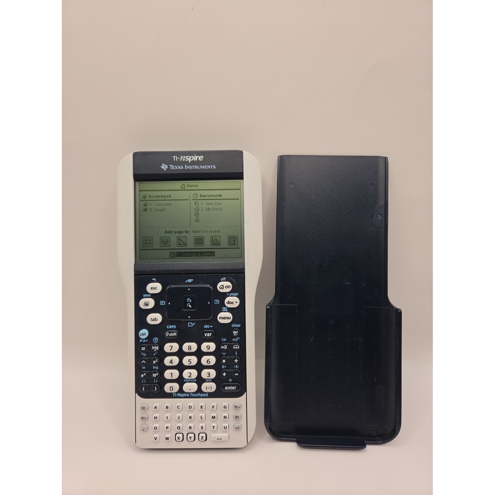 Texas Instruments TI Nspire Graphing Calculator With Case And Cover Tested